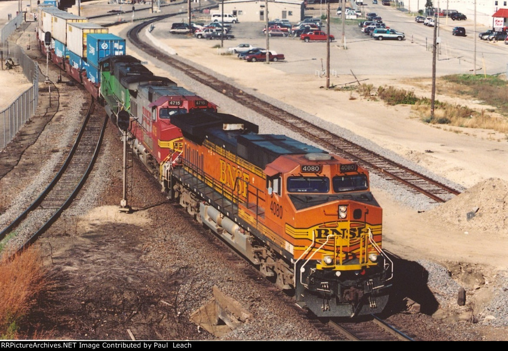 Intermodal rolls east